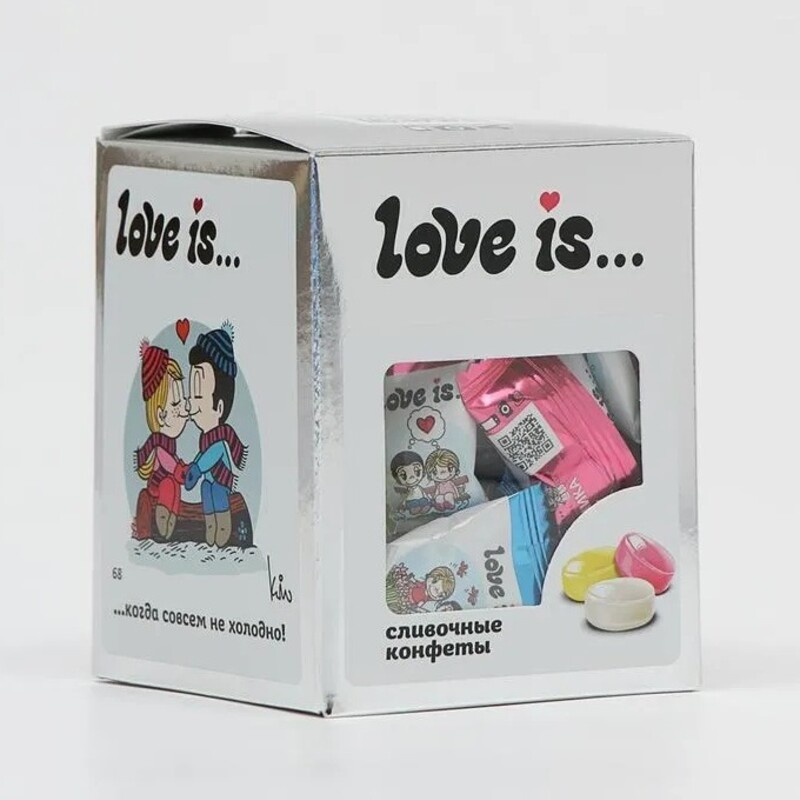 Жевательные конфеты LOVE IS (микс вкусов)